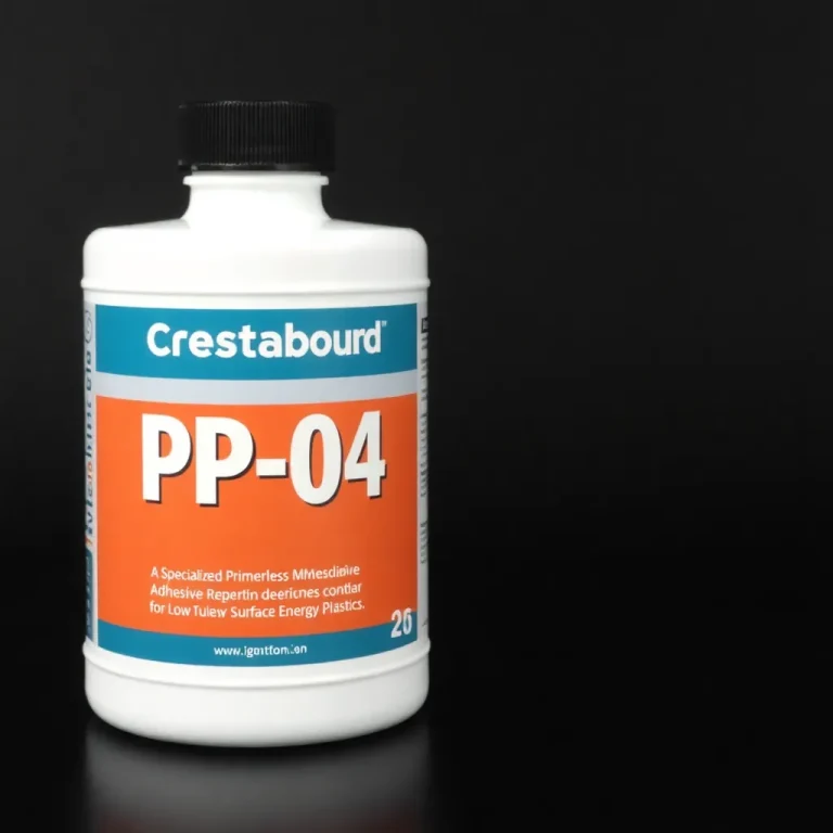 Crestabond PP-04 A Specialized Primerless MMA Adhesive for Low Surface Energy Plastics